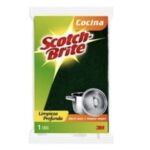 Fibra Grande Verde 3M Scotch-Brite PP900100296, 14 x 17.5 cm