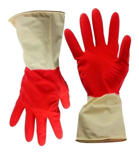 REG-LH-0197 Guantes Santul Látex Mediana Rojo - Image 1