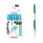 Corrector líquido tipo pluma Zebra, base agua, punta metálica