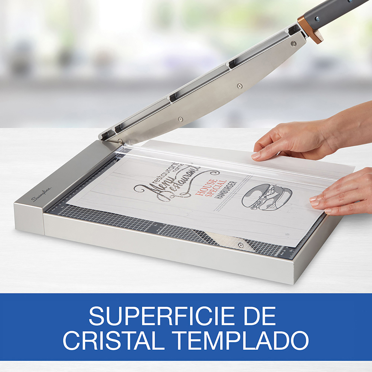 REG-PO-0082 Guillotina metálica Swingline GBC ClassicCut Ingento P6933, 15 pulgadas, 25 hojas - Image 1