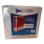 Carpeta panorámica Kyma CPKCBHD-300-BCA, carta, 3 pulgadas, arillo D