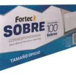 Sobre correspondencia Fortec S-06-B-60, carta, blanco