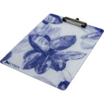 Tabla sujetapapel Kyma tamaño carta, acrílico azul