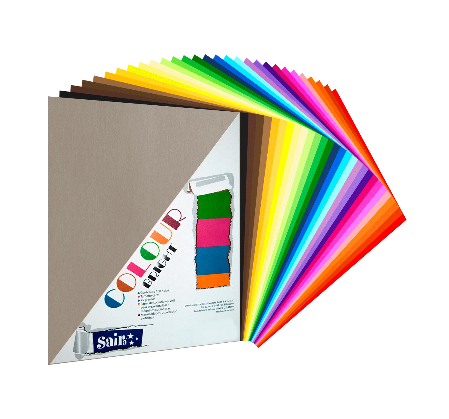 REG-PO-0268 Papel Bond Sajor/Saira lila, carta, 75 g/m² - Image 1