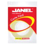Cinta adhesiva Janel 119 transparente, 18 mm x 33 m