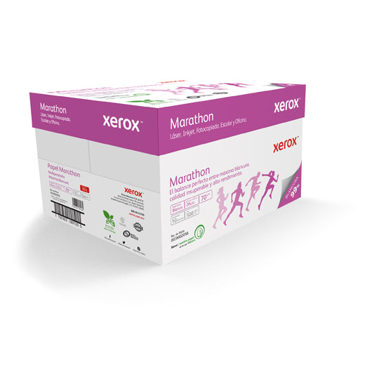 REG-PO-0322 Caja de papel Bond Xerox Marathon oficio, 99% blancura - Image 1