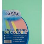 Papel color pastel APSA, tamaño carta