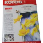 Papel fotográfico Kores Glossy Photo, tamaño carta