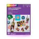 Papel fotográfico autoadherible Kronaline, tamaño carta