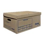 Caja para archivo Fortec, tamaño oficio, cartón