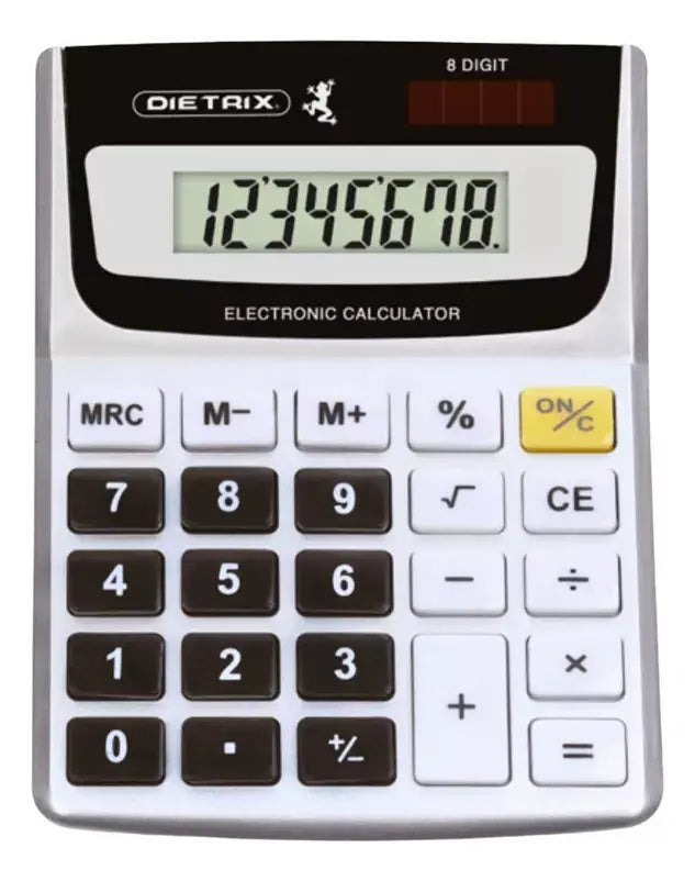 REG-PO-0363 Calculadora básica escolar Dietrix 5260, pantalla de 8 dígitos - Image 1