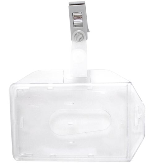 REG-PO-0371 Gafete Azor 306.1003 acrílico rígido transparente, horizontal 7 x 11 cm - Image 1