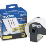 Etiquetas precortadas Brother DK1202, blancas 62 mm
