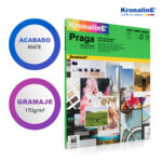 Papel fotográfico Kronaline ART573 mate, carta, 170 g/m²