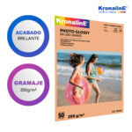 Papel fotográfico Kronaline PH202 brillante, carta, 200 g/m²