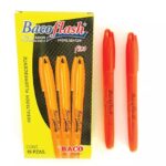 Marcatextos Baco Bacoflash naranja, punta biselada