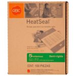 Mica térmica GBC M130250, tamaño carta, semi flexible