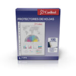 Protector de hojas Cardinal 64003, carta, antirreflejante, 100 piezas