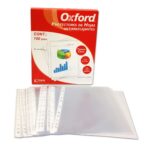 Protector de hojas Oxford 64000, carta, antirreflejante, 100 piezas