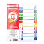 Separadores Dietrix 4408, carta, 10 divisiones
