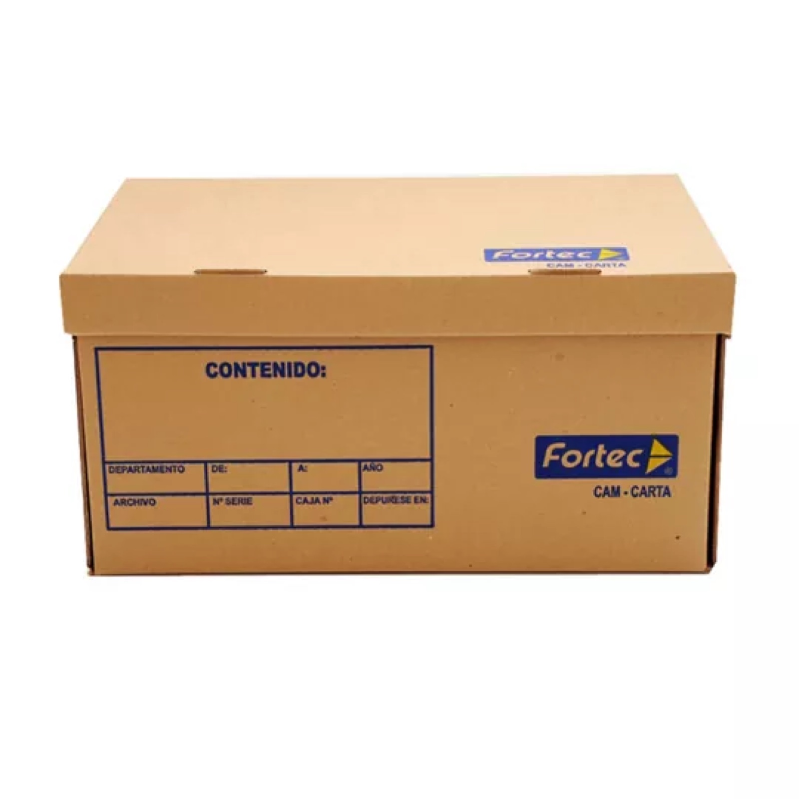 REG-PO-0584 Caja para archivo muerto Oxford 3, carta, cartón corrugado kraft - Image 1