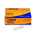 Clips estándar MAE No. 2, caja con 100