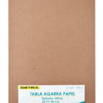 Tabla sujetapapel Dietrix 9149, tamaño oficio, macocel, color madera