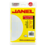 Etiquetas Janel No. 24 1003264100, blancas, 32 x 64 mm