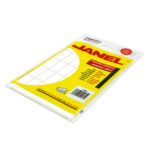 Etiquetas Janel No. 23 1001938100, blancas, 19 x 38 mm
