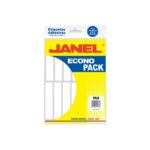 Etiquetas Janel ECO20, blancas, 20 x 105 mm