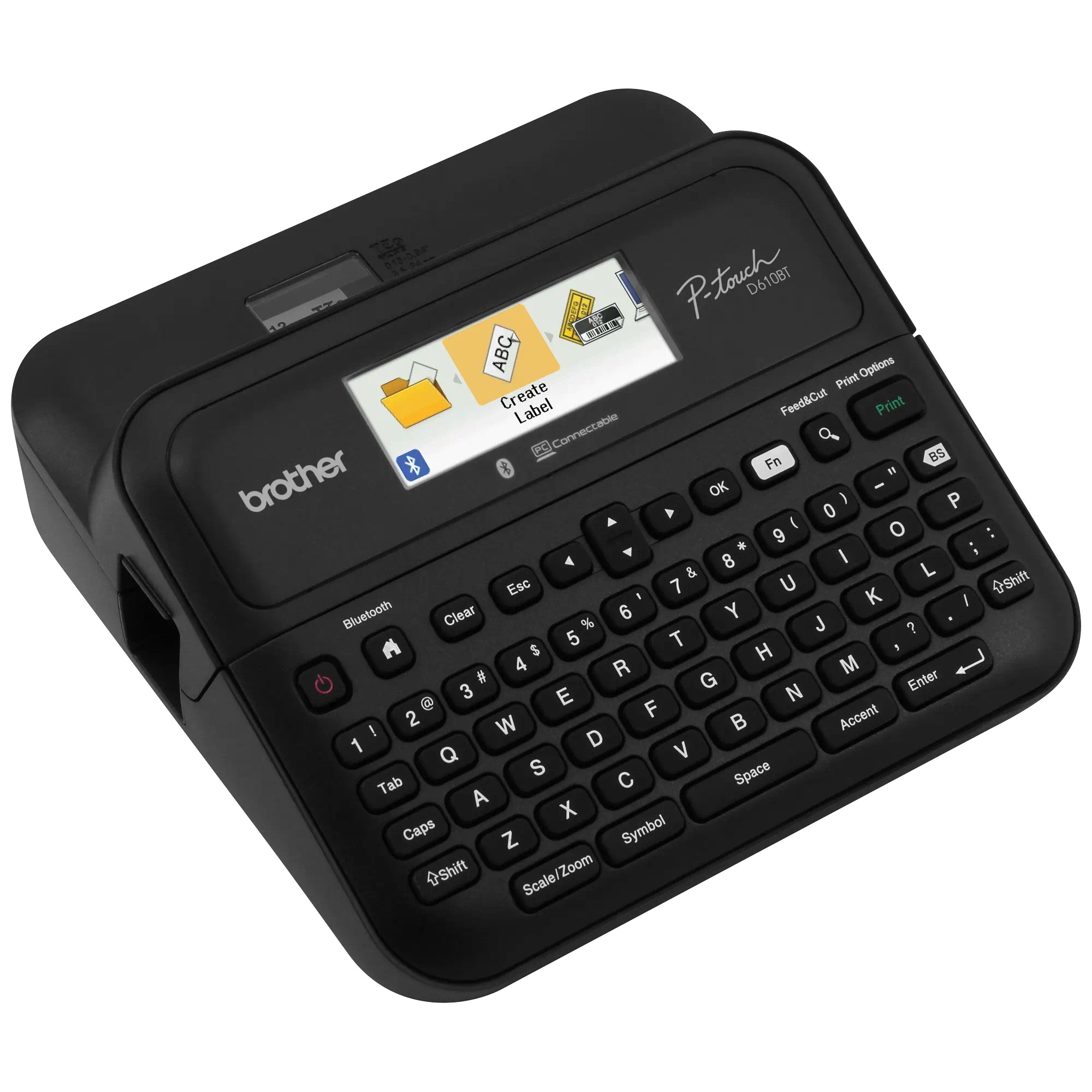 REG-PO-0672 Rotulador Brother PT-D610BT, color negro - Image 1