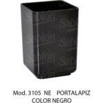 Portalápices Sablon 3105NE, poliestireno, negro