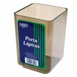 Portalápices Sablon 3106HU, acrílico, humo