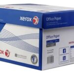Caja de papel Bond Xerox azul, tamaño oficio, 97% blancura