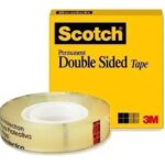 Cinta adhesiva doble capa Scotch, transparente, 12 mm x 33 m