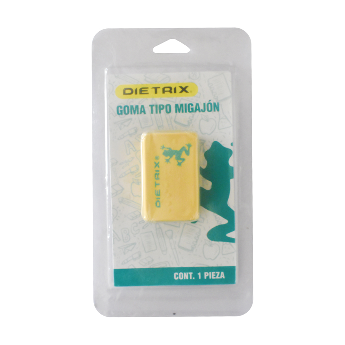 REG-PO-0742 Goma blanca de migajón Dietrix 5081, blíster con 3 piezas - Image 1