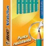 Lápiz BIC Evolution No. 2 HB de resina, hexagonal, 12 piezas