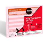 Talonario de vales de caja provisional Rayter 05VAPRROB1