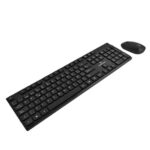 Kit Teclado y Mouse Perfect Choice PC-201281, inalámbrico, negro
