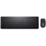 Kit Teclado y Mouse Dell KM3322W, inalámbrico USB, negro