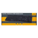 Teclado Numérico Brobotix 963234, alámbrico USB, negro