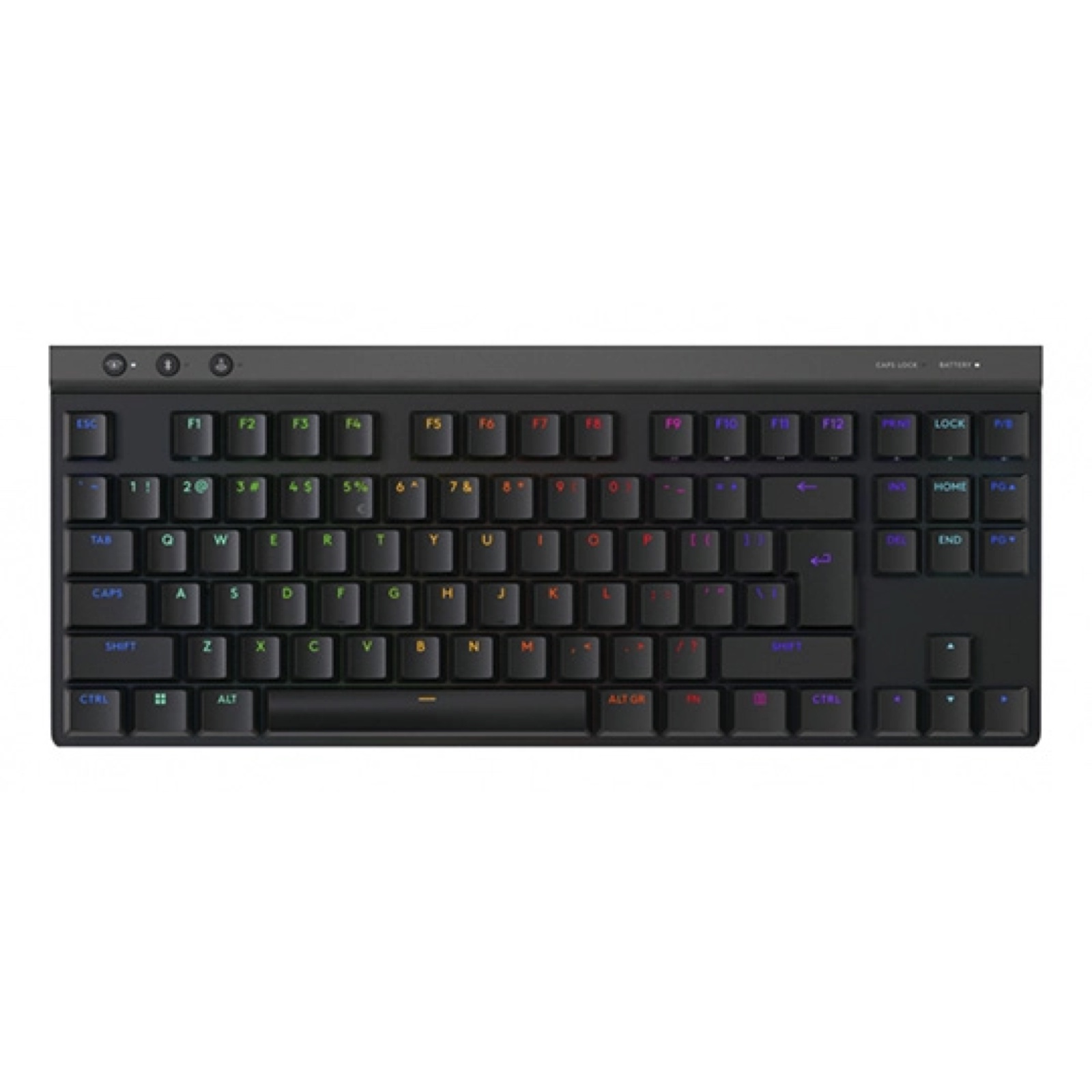 REG-TC-0059 Teclado Gamer Logitech G515 TKL, inalámbrico Bluetooth, negro - Image 1
