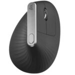 Mouse Logitech MX Vertical, inalámbrico USB y Bluetooth, grafito