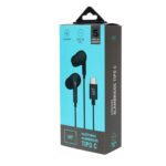 Audífonos STF ST-E60969, alámbricos USB-C con micrófono, negro