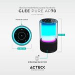 Bocina Acteck Glee Pure AP70, audio portátil