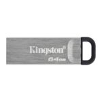 Memoria USB Kingston DataTraveler Kyson, 64 GB, USB 3.2, plata