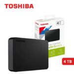 Disco Duro Externo Toshiba Canvio Basics, 4 TB HDD, negro