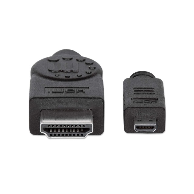 REG-TC-0143 Cable HDMI Manhattan 324427, Micro HDMI macho a HDMI macho, 2 m - Image 1