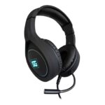 Diadema Gamer Vorago HS-501, alámbrica 3.5 mm y USB-C con micrófono, negro