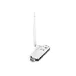 Adaptador de Red Inalámbrico USB TP-Link TL-WN722N, 150 Mbps, 2.4 GHz
